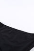 Splicing Scoop Neck Tankini Swimsuit